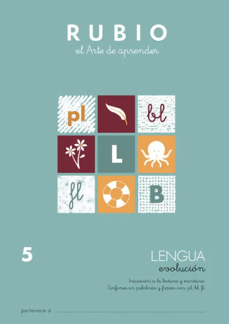 Cuaderno Lengua 5 Rubio Evolucion