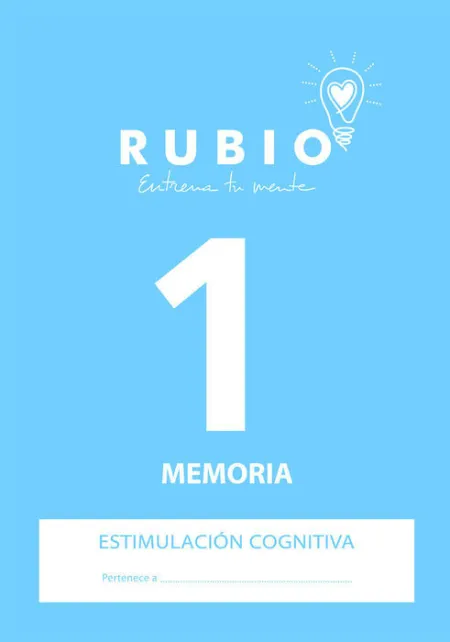 Cuad. Rubio Estimulacion Cognitiva 1 Memoria