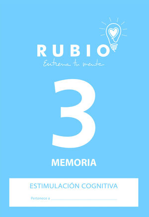 CUAD. RUBIO ESTIMULACION COGNITIVA 3 MEMORIA