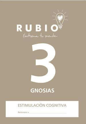 CUAD. RUBIO ESTIMULACION COGNITIVA 3 GNOSIAS