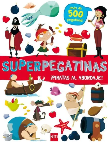 Superpegatinas Piratas/Dinosaurios/Cuerpo Humano