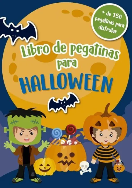 Libro de Pegatinas para Halloween
