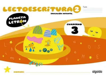Lectroescritura Nivel 2 Planeta Letron (25) Cuaderno 3. Pauta