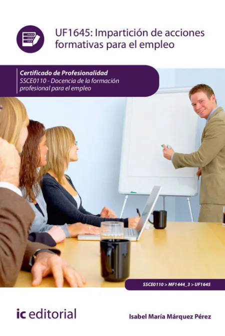 Impartición de Acciones Formativas para el Empleo. Ssce0110 - Docencia de la For
