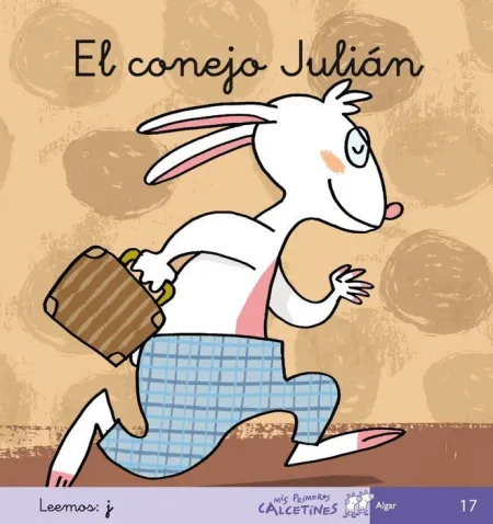 El Conejo Julian Mis Primeros Calcetines J