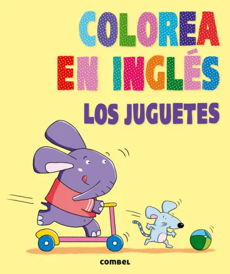 Colorea en Ingles los Juguetes