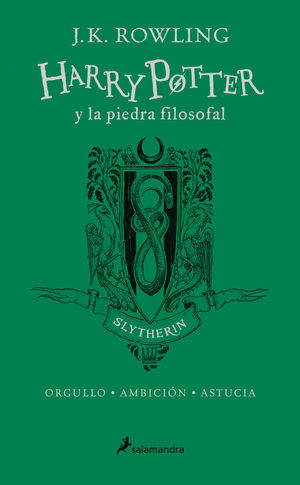 HARRY POTTER 1 LA PIEDRA FILOSOFAL SLYTHERIN 20 AN