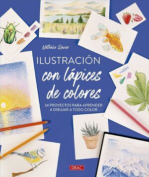 ILUSTRACION CON LAPICES DE COLORES