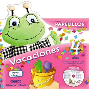 VACACIONES 4AÑOS PAPELILLOS ALGAIDA