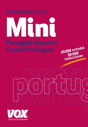 DICCIONARIO MINI PORTUGUES-ESPANHOL/ESPAÑOL-PORTUG