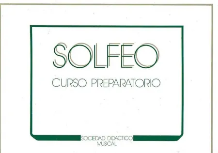 Solfeo Navarrete Sociedad Didactico Vol. 1