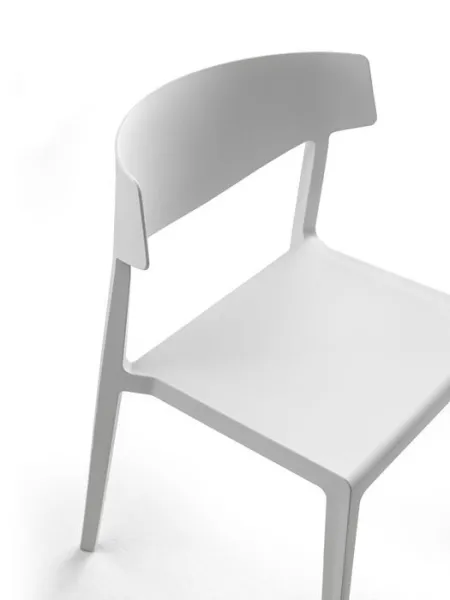 Silla Wing Polipropileno Blanco