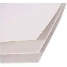 Carton Contracolado Blanco 1 Cara Mitad 52. 5X75Cm