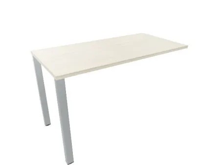 Ala Auxiliar Vital Pro 120X60-Mesa 80,Estructura Aluminizado, Melamina Acacia Vr552F211