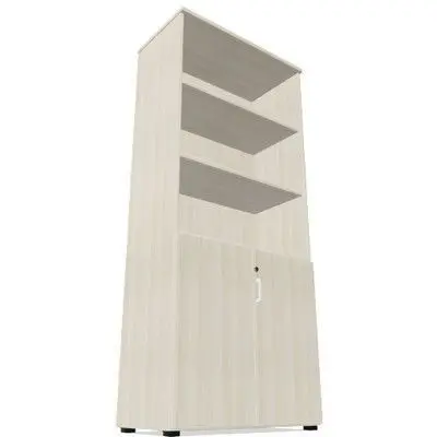 Armario Modular Ar85 185X80X42 con Puertas Batientes 78Cm Melamina Acacia