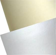 ETIQUETA ADH APLI 210X297 3H 1U/H ORO/PLATA BRILLANTE