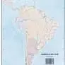 Mapa Mudo America del Sur Politico ud