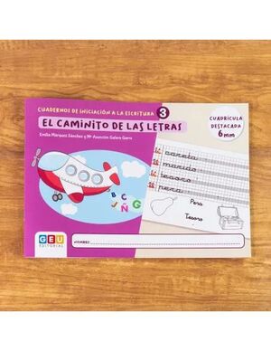 EL CAMINITO DE LAS LETRAS 3 CUADRICULA DESTACADA 6