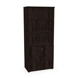 ARMARIO MODULAR AR853 185X42X80 LATERALES, BASE, LEJAS, TRASERAS MELAMINA FRESNO