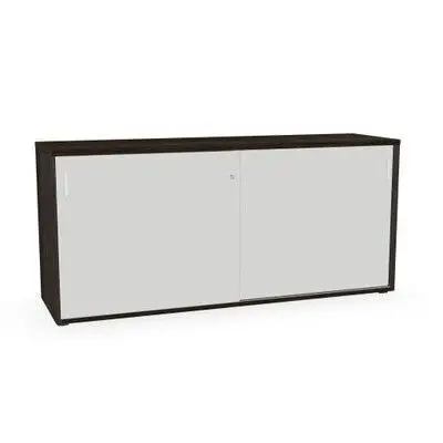 Armario Modulo Doble Ac221 160X74 + Puertas C/Llaves + Lejas Melamina Fresno