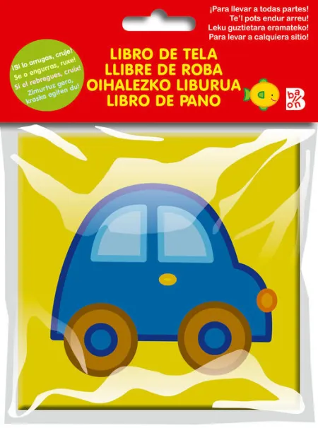 Libro de Tela Coche