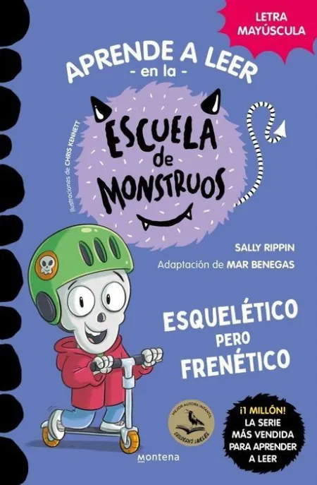Aprender a Leer en la Escuela de Monstruos 21 Esqueletico Pe