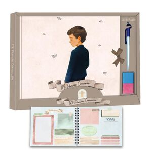 LIBRO COMUNION APAISADO+BOLIGRAFO+TINTA NIÑO ARGUVAL