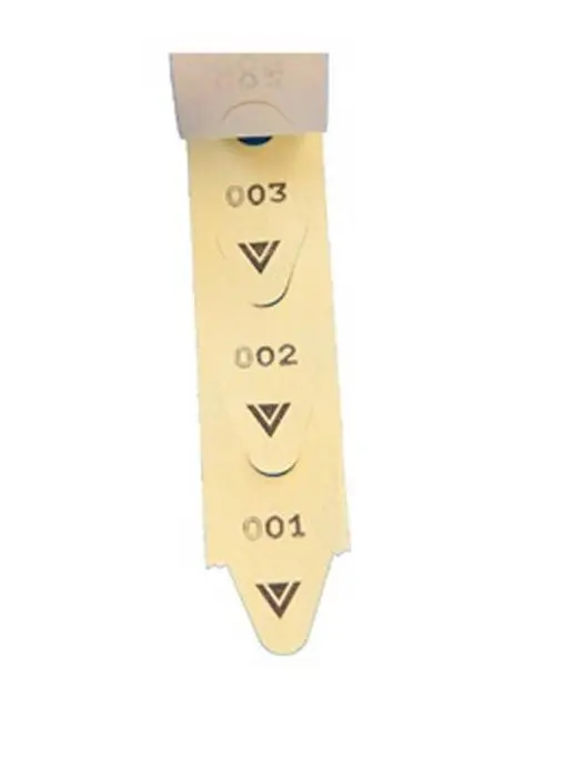 Ticket Meto Turn0 Matic 4000 Unidades Color Amarillo