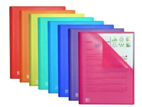 Carpeta A4 60 Fundas Elba Colores Surtidos