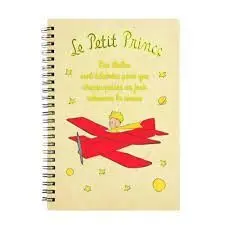 Bloc A5 el Principito Avion Relieve y Brillo