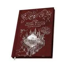 Libreta A5 Harry Potter Mapa del Merodeador