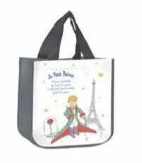 Bolsa Rafia Reciclado el Principito Torre Eiffel