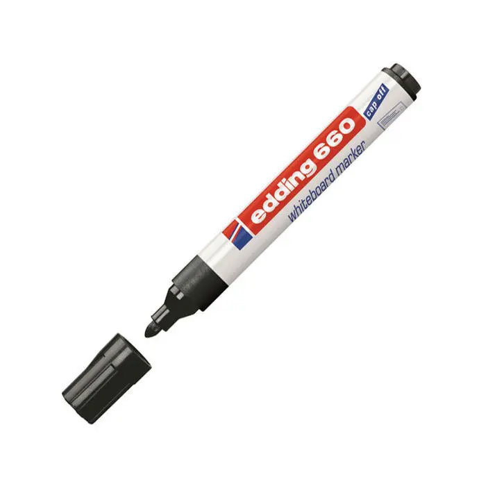 Rotulador Edding 660 Pizarra Blanca Negro