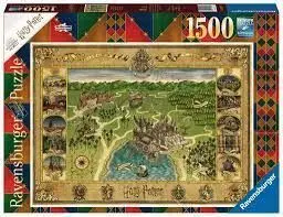 Puzzle 1500 Pz Mapa de Hogwarts Harry Potter