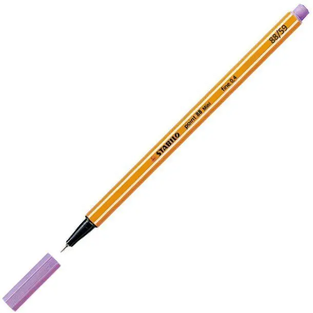 Rotulador Stabilo Point 88 Lila Claro 0,4Mm