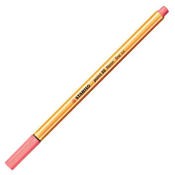 Rotulador Stabilo Point-88 Rosa Neon 0,4Mm