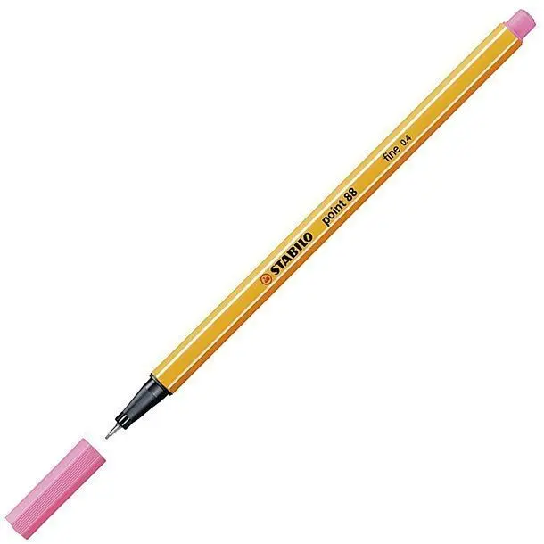 Rotulador Stabilo Point 88 Rosa Claro 0,4Mm