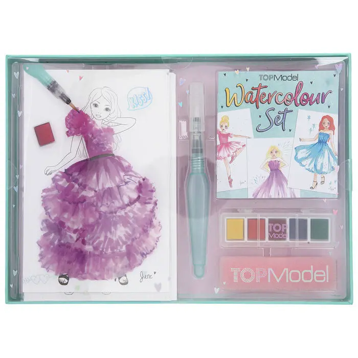 Topmodel Set de Acuarelas