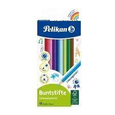 Lapiz Hexagonal 12 Colores Pelikan