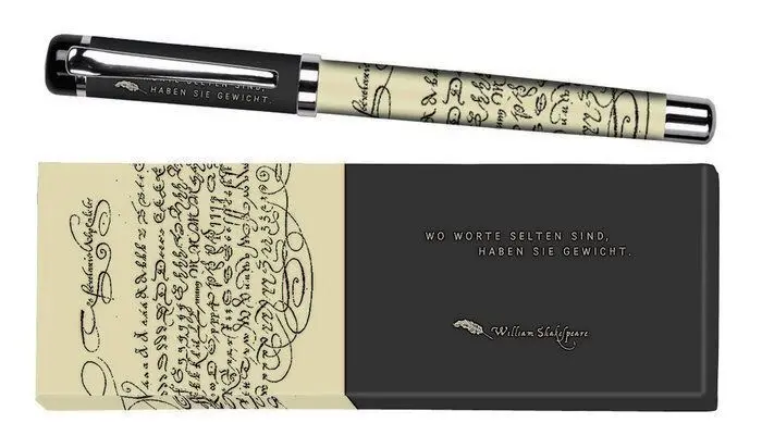 Boligrafo Roller Modelo William Shakespeare Librix