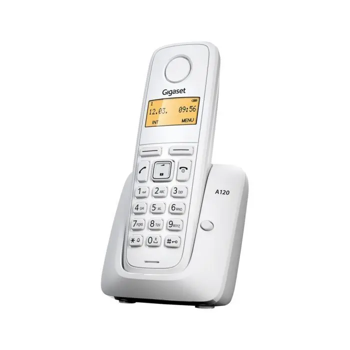 Telefono Inalambrico Siemens A120 Gigaset Blanco
