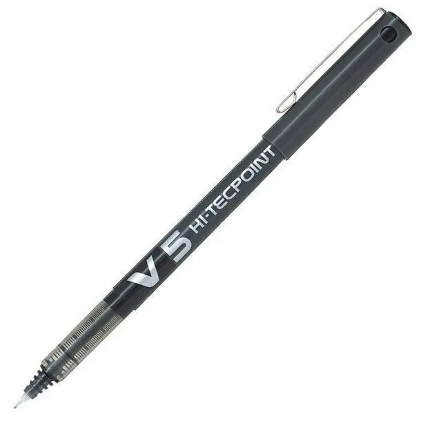 Rotulador Pilot V-5 Negro