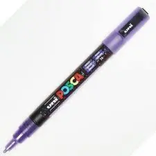 Rotulador Uni Posca Pc-3Ml Violeta 12 Purpurina