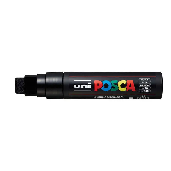 Rotulador Uni Posca Pc-17K Negro 24