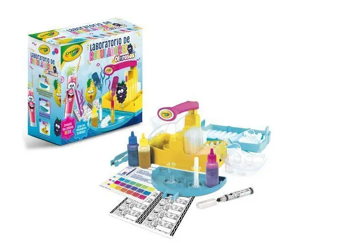 Laboratorio Rotuladores Crayola Olorosos Neon