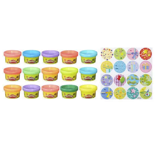 Juego Play-Doh Bolsa de 15 Mini Botes