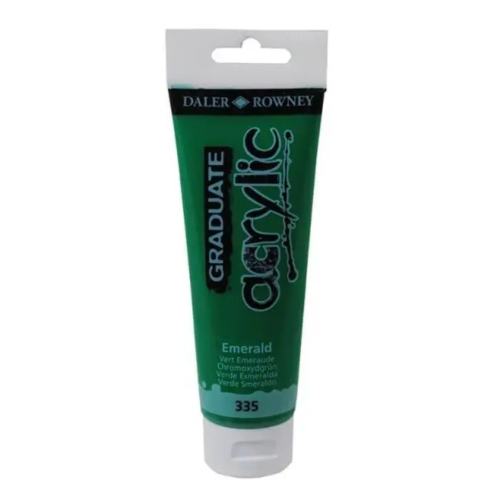 Pintura Acrilica Graduate 120Ml Verde Esmeralda