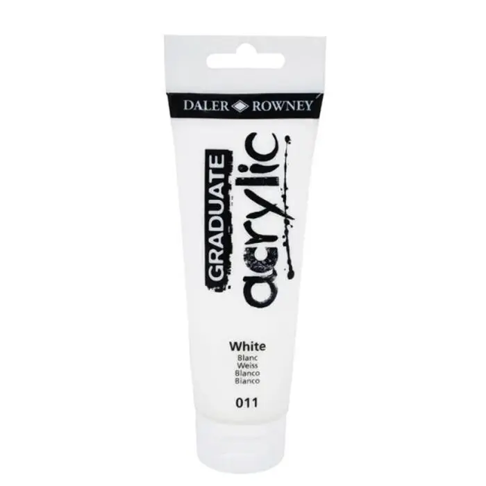 Pintura Acrilica Graduate 120Ml Blanco