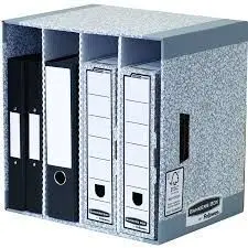 Clasificador Sobremesa Definitivo Gris/Blanco 01840 Fellowes
