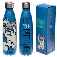 Botella Termica 500Ml Gato Simon's Cat
